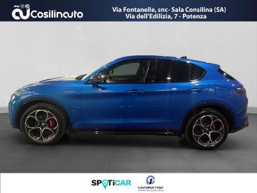 ALFA ROMEO CERTIFIED Alfa Romeo Stelvio 2.2 Turbodiesel 210 Cv At8 Q4 Veloce My24 Usata - Suv Diesel Blu - Sala Consilina - 2407850_2