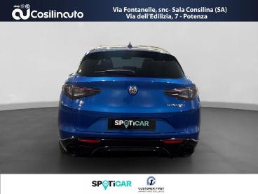 ALFA ROMEO CERTIFIED Alfa Romeo Stelvio 2.2 Turbodiesel 210 Cv At8 Q4 Veloce My24 Usata - Suv Diesel Blu - Sala Consilina - 2407850_4