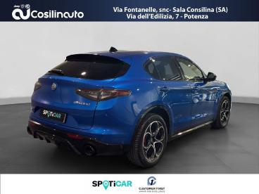 ALFA ROMEO CERTIFIED Alfa Romeo Stelvio 2.2 Turbodiesel 210 Cv At8 Q4 Veloce My24 Usata - Suv Diesel Blu - Sala Consilina - 2407850_5