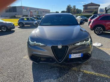ALFA ROMEO CERTIFIED Alfa Romeo Stelvio 2.2 Turbodiesel 160 Cv At8 Rwd Veloce Usata - Suv Diesel Grigio - Milano - 2411816_2