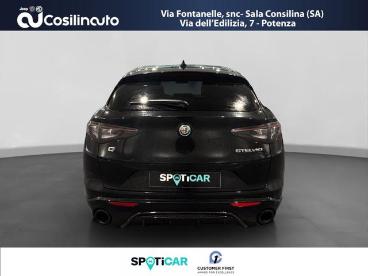 ALFA ROMEO CERTIFIED Alfa Romeo Stelvio 2.2 Turbodiesel 210 Cv At8 Q4 Veloce My24 Usata - Suv Diesel Nero - Sala Consilina - 2418046_4