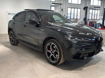 ALFA ROMEO CERTIFIED Alfa Romeo Stelvio 2.2 Turbodiesel 210 Cv At8 Q4 Veloce Usata - Suv Diesel Nero - Bologna - 2418396_3