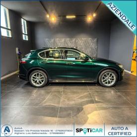 ALFA ROMEO CERTIFIED Alfa Romeo Stelvio 2.2 Turbodiesel 210 Cv At8 Q4 Ti Usata - Suv Diesel Verde - Sassari - 2419854_4