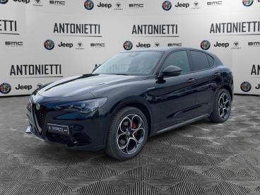 ALFA ROMEO CERTIFIED Alfa Romeo Stelvio 2.2 Turbodiesel 210 Cv At8 Q4 Veloce Usata - Suv Diesel Nero - Jesi - 2425243_1