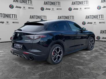 ALFA ROMEO CERTIFIED Alfa Romeo Stelvio 2.2 Turbodiesel 210 Cv At8 Q4 Veloce Usata - Suv Diesel Nero - Jesi - 2425243_5