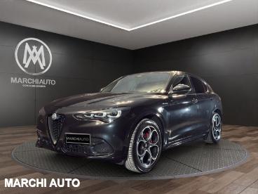 ALFA ROMEO CERTIFIED Alfa Romeo Stelvio 2.2 Turbodiesel 210 Cv At8 Q4 Veloce Usata - Suv Diesel Nero - Perugia - 2433950_1
