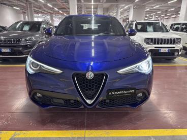 ALFA ROMEO CERTIFIED Alfa Romeo Stelvio 2.2 Td 160 Cv Super Business At8 Rwd Usata - Suv Diesel Blu - Palermo - 2434649_2