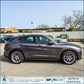 ALFA ROMEO CERTIFIED Alfa Romeo Stelvio 2.2 Turbodiesel 190 Cv At8 Rwd Super Usata - Suv Diesel Grigio - Sassari - 2436786_4