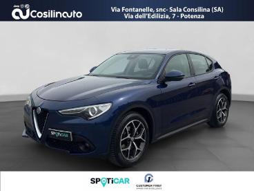 ALFA ROMEO CERTIFIED Alfa Romeo Stelvio 2.2 Turbodiesel 190 Cv At8 Q4 Usata - Suv Diesel Blu - Sala Consilina - 2436787_1