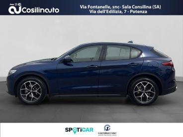 ALFA ROMEO CERTIFIED Alfa Romeo Stelvio 2.2 Turbodiesel 190 Cv At8 Q4 Usata - Suv Diesel Blu - Sala Consilina - 2436787_2