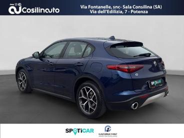 ALFA ROMEO CERTIFIED Alfa Romeo Stelvio 2.2 Turbodiesel 190 Cv At8 Q4 Usata - Suv Diesel Blu - Sala Consilina - 2436787_3