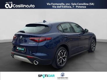 ALFA ROMEO CERTIFIED Alfa Romeo Stelvio 2.2 Turbodiesel 190 Cv At8 Q4 Usata - Suv Diesel Blu - Sala Consilina - 2436787_5