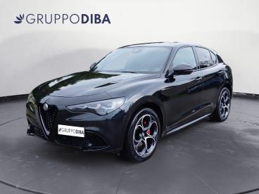 ALFA ROMEO CERTIFIED Alfa Romeo Stelvio 2023 2.2 T Veloce Rwd 160cv Auto Usata - Suv Diesel Nero - Rimini - 2438533_1