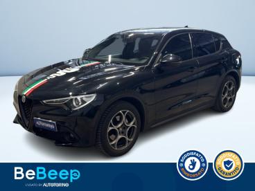 ALFA ROMEO CERTIFIED Alfa Romeo Stelvio 2.2 T Sprint Rwd 160cv Auto Usata - Suv Diesel Nero - Saronno - 2438960_1