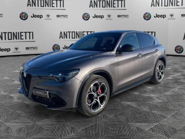 ALFA ROMEO CERTIFIED Alfa Romeo Stelvio 2.2 Turbodiesel 210 Cv At8 Q4 Veloce Usata - Suv Diesel Grigio - Jesi - 2442625_1