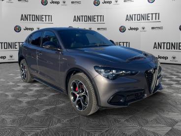 ALFA ROMEO CERTIFIED Alfa Romeo Stelvio 2.2 Turbodiesel 210 Cv At8 Q4 Veloce Usata - Suv Diesel Grigio - Jesi - 2442625_3