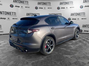 ALFA ROMEO CERTIFIED Alfa Romeo Stelvio 2.2 Turbodiesel 210 Cv At8 Q4 Veloce Usata - Suv Diesel Grigio - Jesi - 2442625_5