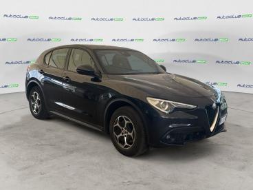 ALFA ROMEO CERTIFIED Alfa Romeo Stelvio 2022 2.2 T Super Business Q4 190cv Auto Usata - Suv Diesel Nero - Bari - 2442962_3
