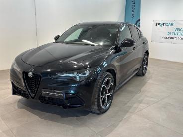 ALFA ROMEO CERTIFIED Alfa Romeo Stelvio 2.2 Td 210 Cv Veloce At8 Q4 Usata - Suv Diesel Nero - Bologna - 2448470_1