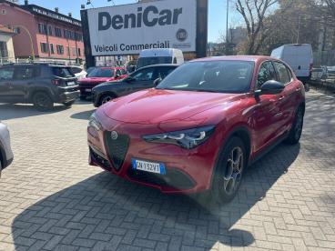 ALFA ROMEO CERTIFIED Alfa Romeo Stelvio 2.2 Td 210 Cv Sprint At8 Q4 Usata - Suv Diesel Rosso - Milano - 2453838_1