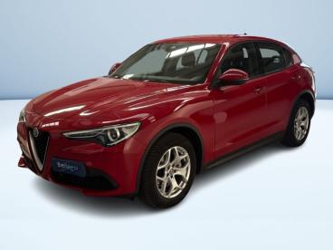 ALFA ROMEO CERTIFIED Alfa Romeo Stelvio 2.2 T Ti Q4 190cv Auto Usata - Suv Diesel Rosso - Saronno - 2453930_1