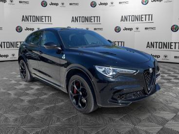 ALFA ROMEO CERTIFIED Alfa Romeo Stelvio 2.9 V6 510cv Quadrifoglio At8 Q4 --iva Esposta-- Usata - Suv Benzina Nero - Jesi - 2454646_3
