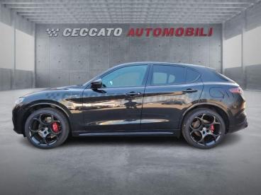 ALFA ROMEO CERTIFIED Alfa Romeo Stelvio 2.0 T Veloce Q4 280cv Auto Usata - Suv Benzina Nero - Padova - 2454949_2