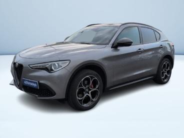 ALFA ROMEO CERTIFIED Alfa Romeo Stelvio 2.0 T B-tech Q4 280cv Auto Usata - Suv Benzina Grigio - Saronno - 2456915_1