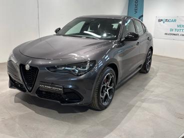 ALFA ROMEO CERTIFIED Alfa Romeo Stelvio 2.2 Td 210 Cv Veloce At8 Q4 Usata - Suv Diesel Grigio - Bologna - 2460180_1