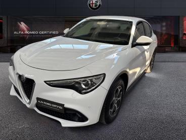 ALFA ROMEO CERTIFIED Alfa Romeo Stelvio My22 2.2 Turbo Diesel 190 Cv Awd Super Business Usata - Suv Diesel Bianco - Roma - 2467906_1
