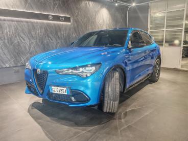 ALFA ROMEO CERTIFIED Alfa Romeo Stelvio 2.2 Td 210 Cv Veloce At8 Q4 Usata - Suv Diesel Blu - Grugliasco - 2475627_2
