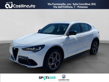ALFA ROMEO CERTIFIED Alfa Romeo Stelvio 2.2 Turbodiesel 210 Cv At8 Q4 Usata - Suv Diesel Bianco - Sala Consilina - 2487238_1