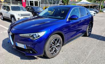 ALFA ROMEO CERTIFIED Alfa Romeo Stelvio 2.2 Turbo Diesel 210cv Ti At8 Q4 Usata - Suv Diesel Blu - Roma - 2490260_1