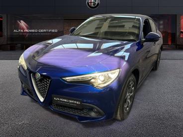 ALFA ROMEO CERTIFIED Alfa Romeo Stelvio My22 2.2 Turbo Diesel 190 Cv Awd Super Business Usata - Suv Diesel Blu - Roma - 2492070_1