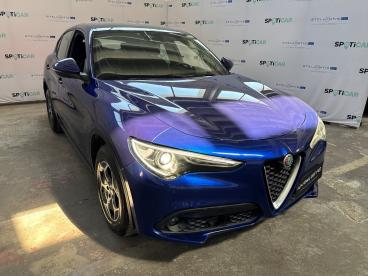 ALFA ROMEO CERTIFIED Alfa Romeo Stelvio My22 2.2 Turbo Diesel 190 Cv Awd Super Business Usata - Suv Diesel Blu - Roma - 2492070_3
