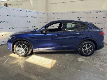 ALFA ROMEO CERTIFIED Alfa Romeo Stelvio My22 2.2 Turbo Diesel 190 Cv Awd Super Business Usata - Suv Diesel Blu - Roma - 2492070_4