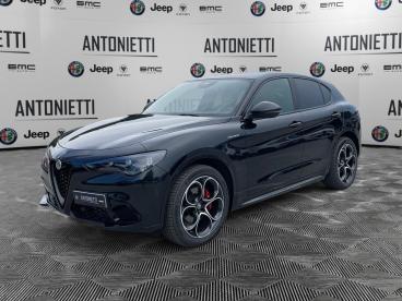 ALFA ROMEO CERTIFIED Alfa Romeo Stelvio 2.2 Turbodiesel 210 Cv At8 Q4 Veloce Usata - Suv Diesel Nero - Jesi - 2492245_1