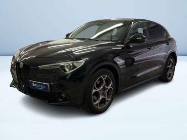 ALFA ROMEO CERTIFIED Alfa Romeo Stelvio 2.2 T Business Rwd 160cv Auto Usata - Suv Diesel Nero - Saronno - 2494093_1