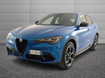 ALFA ROMEO CERTIFIED Alfa Romeo Stelvio 2023 2.2 T Veloce Q4 210cv Auto Usata - Suv Diesel Blu - Parma - 2501805_1