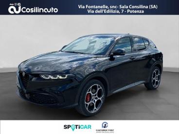 ALFA ROMEO CERTIFIED Alfa Romeo Tonale Phev 1.3 280 Cv Phev At6 Q4 Veloce Usata - Suv Ibrido Plug-in Nero - Sala Consilina - 2482810_1