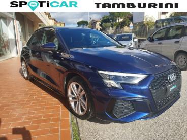 SPOTICAR Audi A3 Spb 35 Tdi S Tronic Business Advanced Usata - Berlina Diesel Blu - Arezzo - 602393273_1