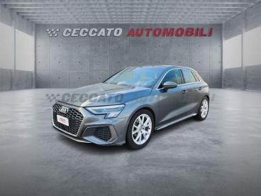 SPOTICAR Audi A3 Sportback 30 2.0 Tdi S Line Edition S-tronic Usata - Berlina Diesel Grigio - Thiene - 502422924_1