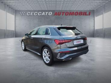 SPOTICAR Audi A3 Sportback 30 2.0 Tdi S Line Edition S-tronic Usata - Berlina Diesel Grigio - Thiene - 502422924_3