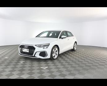 SPOTICAR Audi A3 Iv 2020 Sportback Sportback 30 1.0 Tfsi Mhev S Lin Usata - Coupé-cabriolet Ibrido Bianco - Piacenza - 502425469_2
