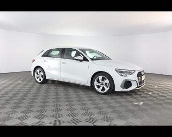 SPOTICAR Audi A3 Iv 2020 Sportback Sportback 30 1.0 Tfsi Mhev S Lin Usata - Coupé-cabriolet Ibrido Bianco - Piacenza - 502425469_5