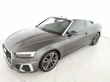 SPOTICAR Audi A5 Ii 2020 Cabrio 35 2.0 Tdi Mhev S Line Edition 163c Usata - Coupé-cabriolet Ibrido Grigio - San Giovanni Teatino - 1202434467_1
