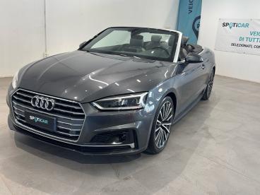 SPOTICAR Audi A5 Cabrio 40 2.0 Tfsi Mhev S Line Edition 190cv S-tro Usata -  Ibrido Grigio - Bologna - 602452817_1