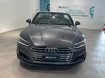 SPOTICAR Audi A5 Cabrio 40 2.0 Tfsi Mhev S Line Edition 190cv S-tro Usata -  Ibrido Grigio - Bologna - 602452817_2