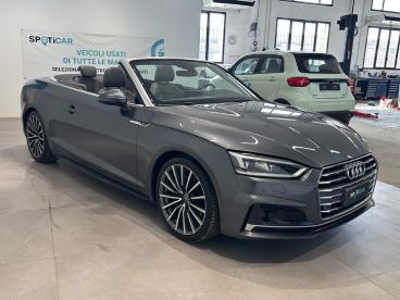 SPOTICAR Audi A5 Cabrio 40 2.0 Tfsi Mhev S Line Edition 190cv S-tro Usata -  Ibrido Grigio - Bologna - 602452817_3