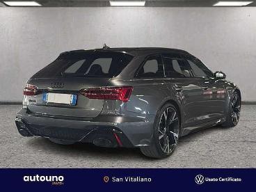 SPOTICAR Audi A6 Rs6 Avant 4.0 Mhev Quattro Tiptronic Usata - Station Wagon Benzina Grigio - Casoria - 1202479224_5